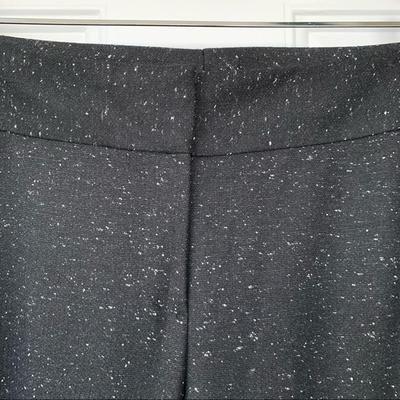 •Halogen• Taylor Fit Black Dress Pants Flecked with Gray - Size 8 - Picture 3 of 7